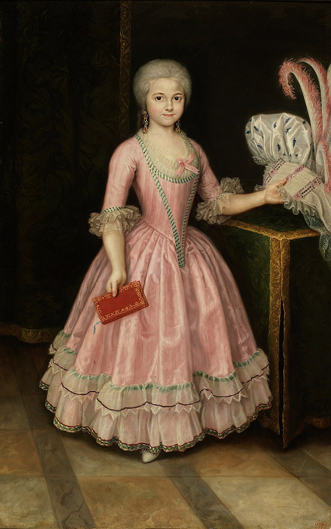 Marie-Amlie d'Espagne - en 1791 - par Ramn Bayeu